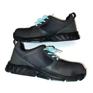 Hytest Women’s Alpha Xergy Nano / Steel Toe Safety Work Shoes Sz 8